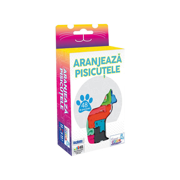 Joc educativ Cat Stax- Aranjeaza pisicutele, Huch and friends