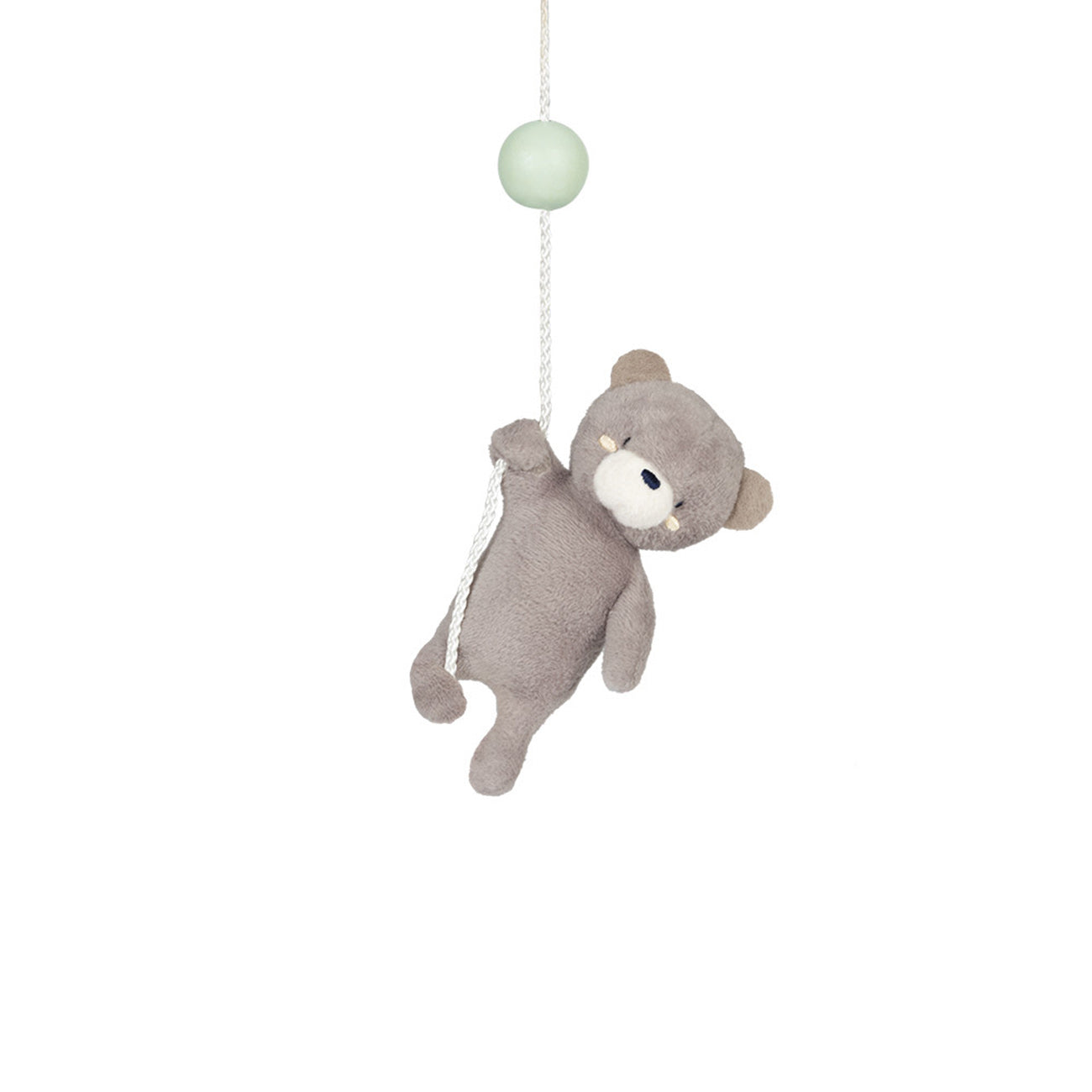 Centru de activitati Baby Gym, cu jucarii zornaitoare, din lemn, +0 luni, Kaloo