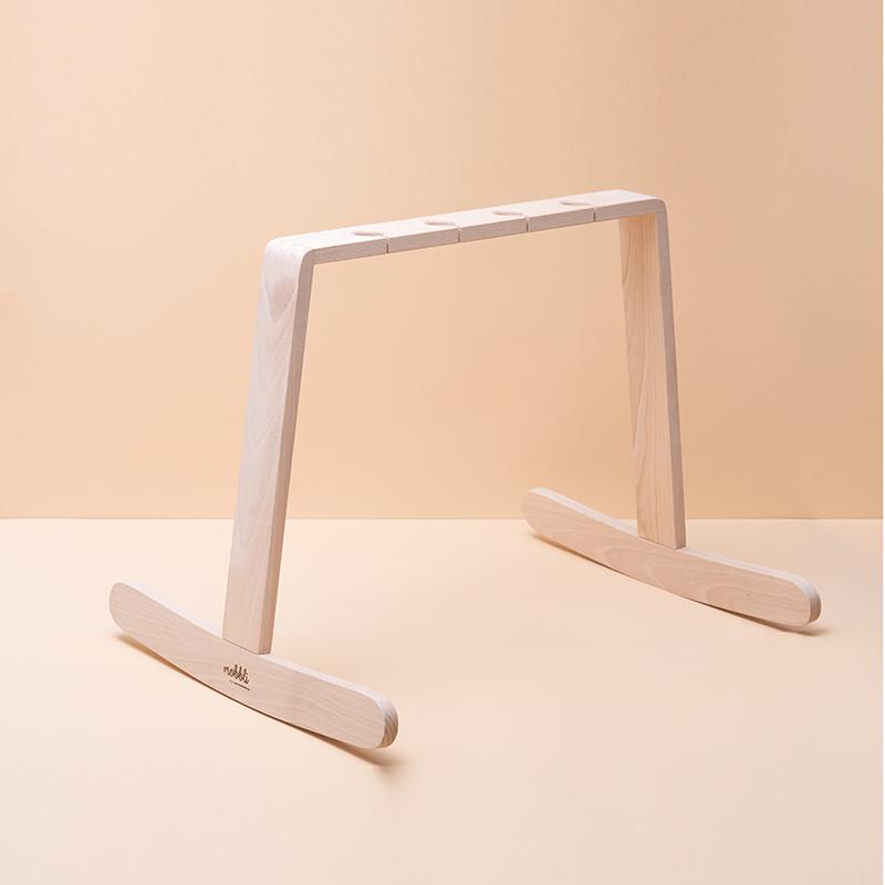 Centru de activitati pentru bebelusi Baby Gym, lemn, Mobbli - Manute Creative