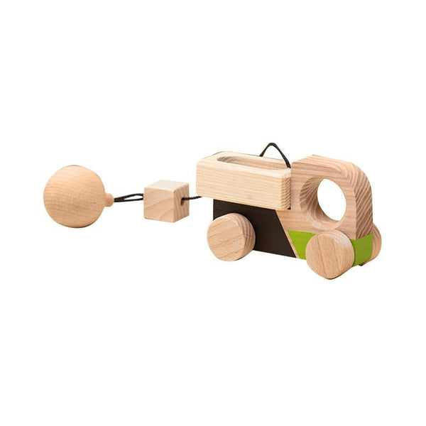Jucarie din lemn camion, colorat, pentru carusel / centru de activitati, Mobbli - Manute Creative