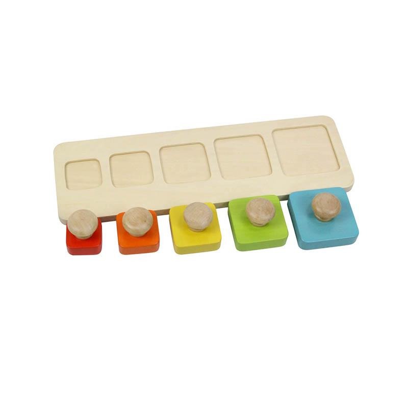 Puzzle joc de ordonare si sortare dupa dimensiune, +2 ani, Masterkidz