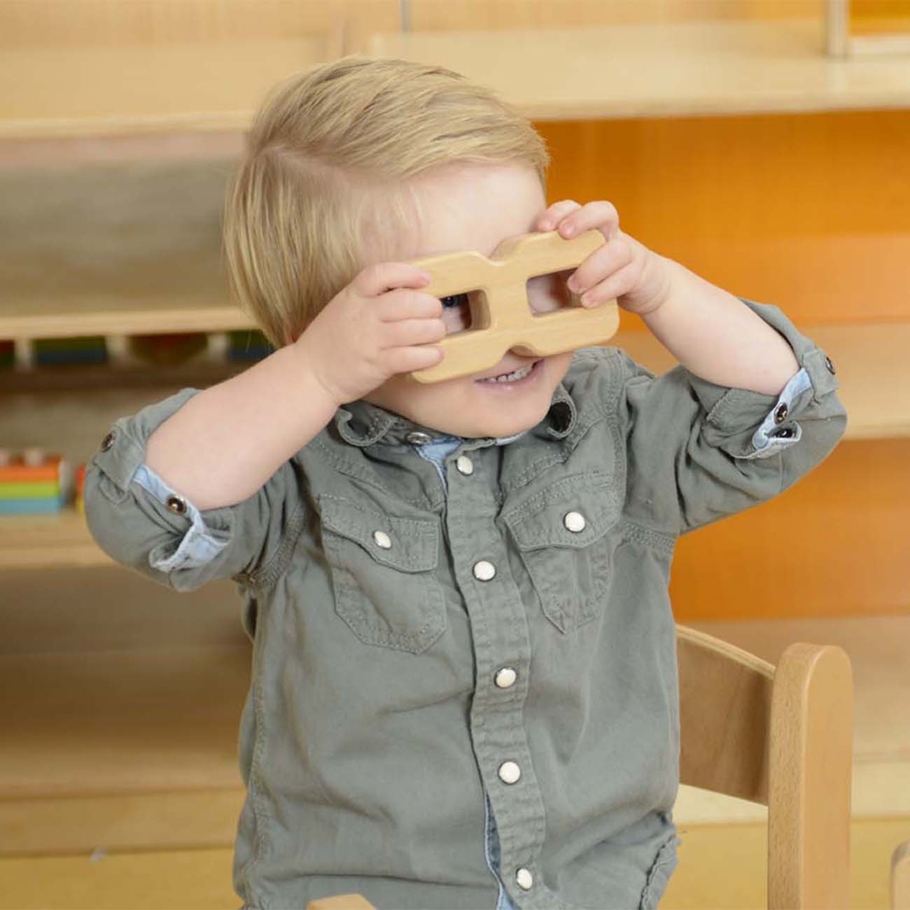 Joc educativ de numarat cu 35 cuburi gigant din lemn in forma de cifre, +3 ani, Masterkidz