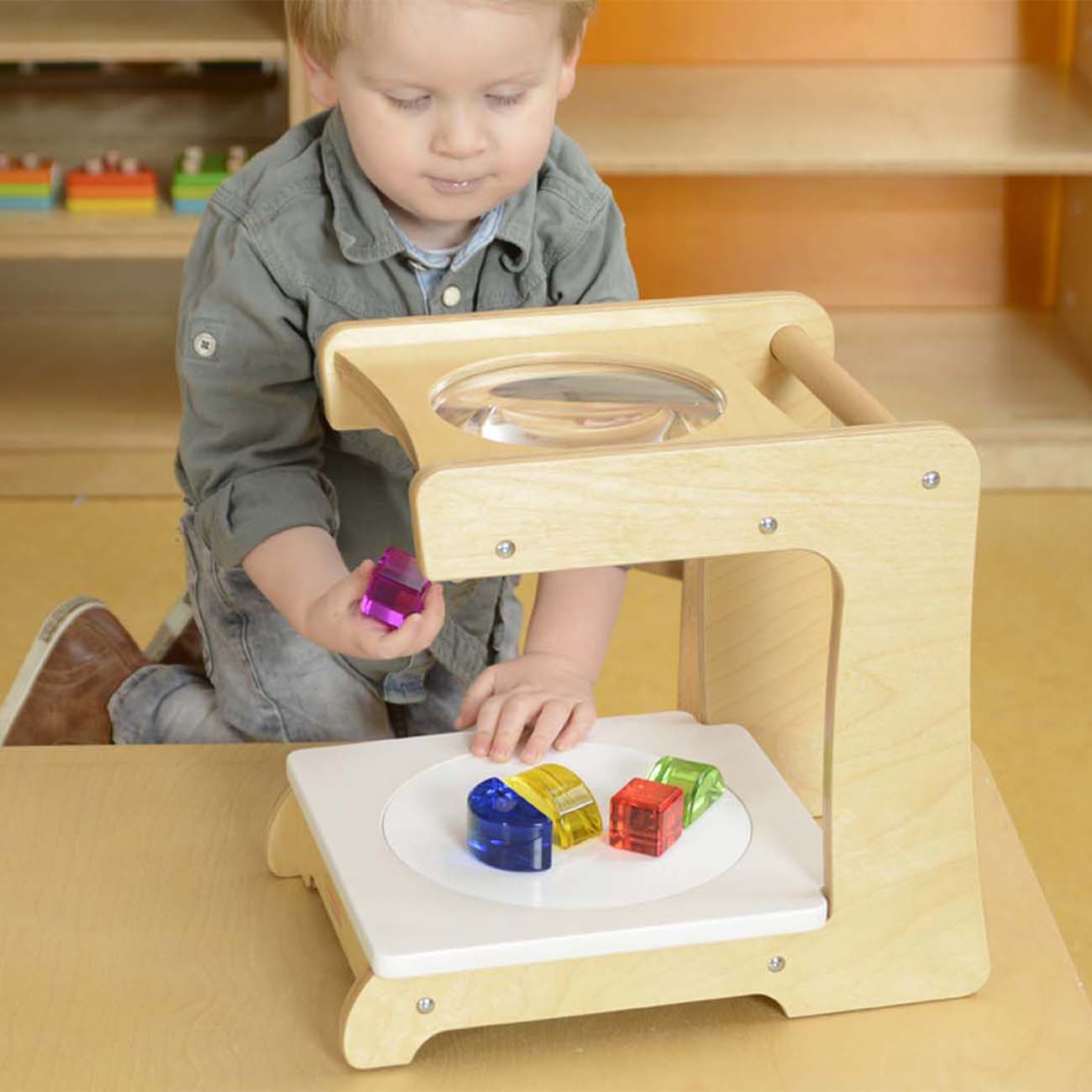 Centru de observare cu lupa, 3x, +3 ani, Masterkidz