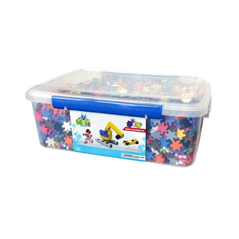 Set de constructie creativa Basic Edu 3500 piese, Meli