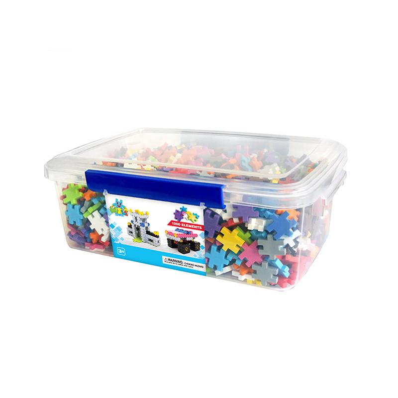 Set de constructie creativa Basic Edu 1200 piese, Meli