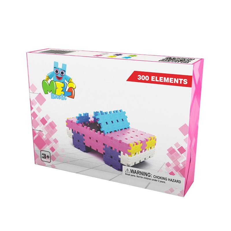 Set de constructie creativa Basic Girls 300 piese, Meli