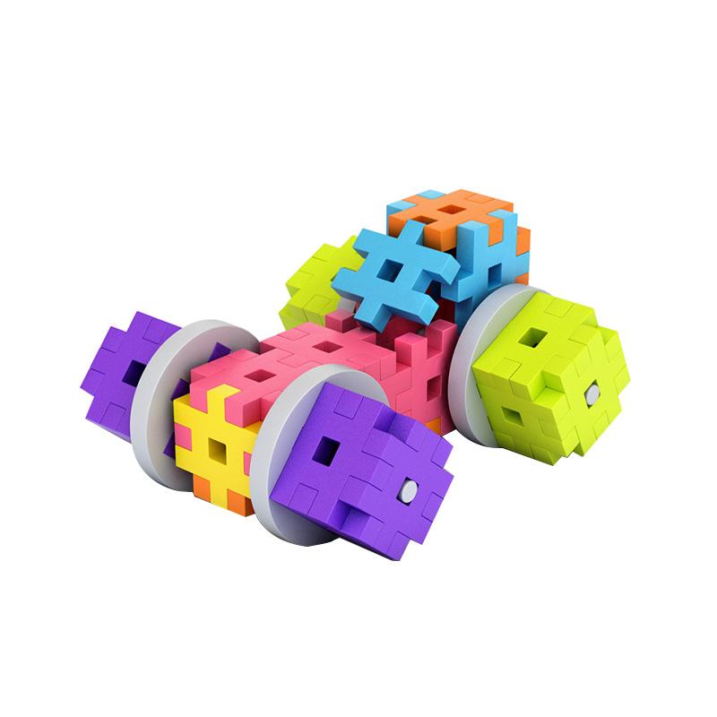 Set de constructie creativa Constructor 100 piese, Meli
