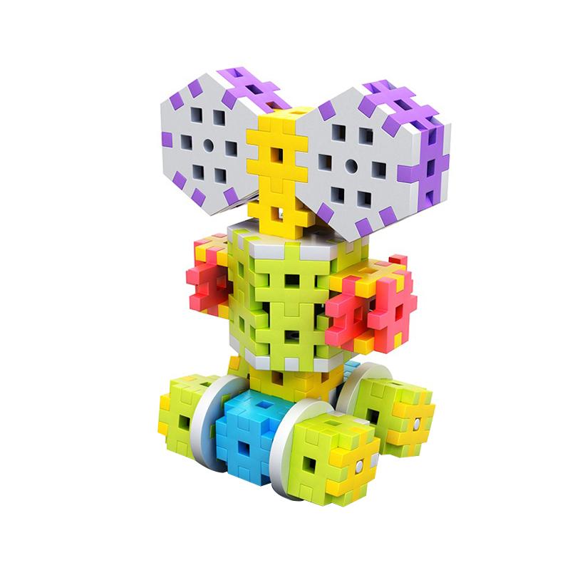 Set de constructie creativa Constructor 200 piese, Meli
