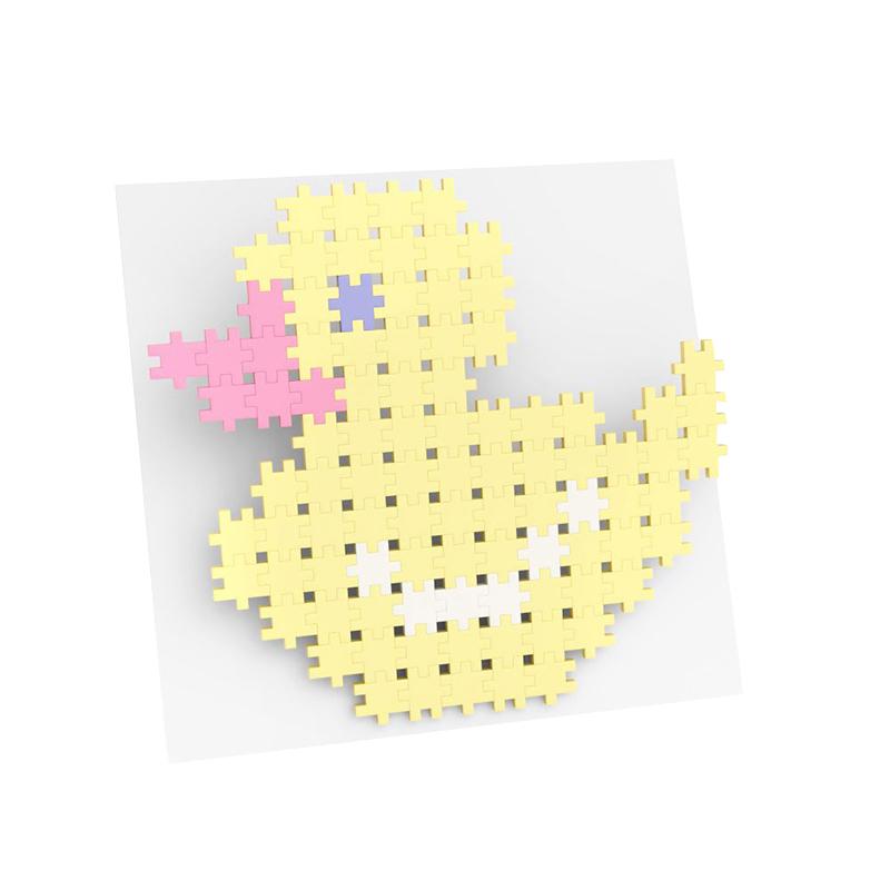 Set creativ de constructie, Minis Pastel 800 piese, Meli
