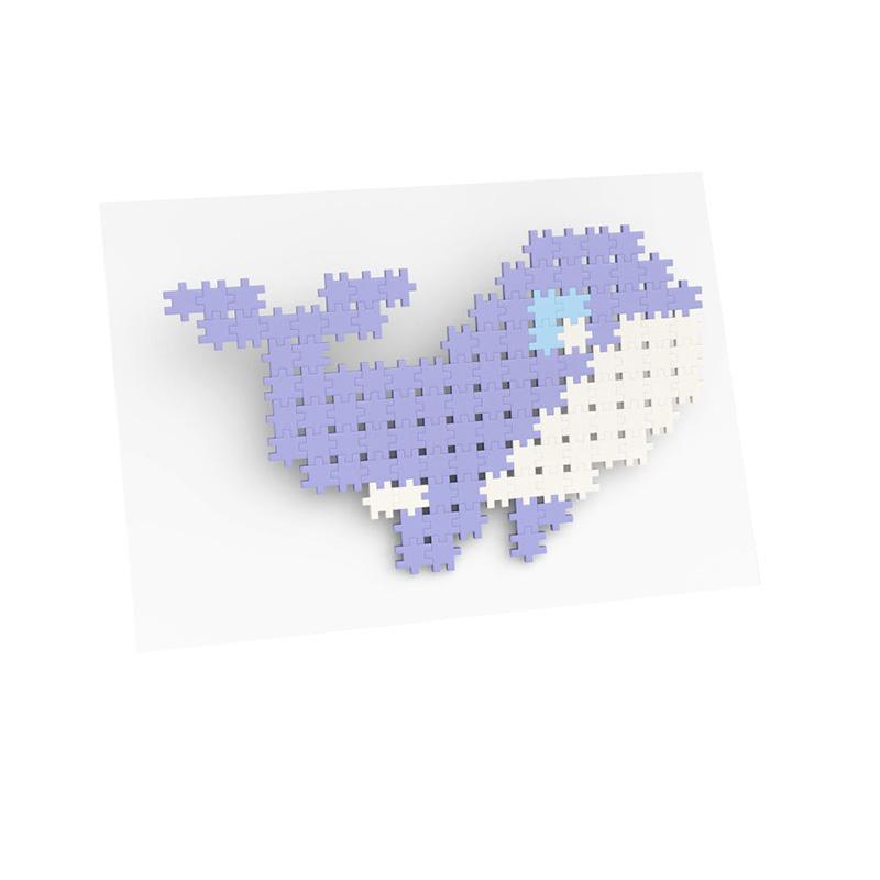 Set creativ de constructie, Minis Pastel 800 piese, Meli