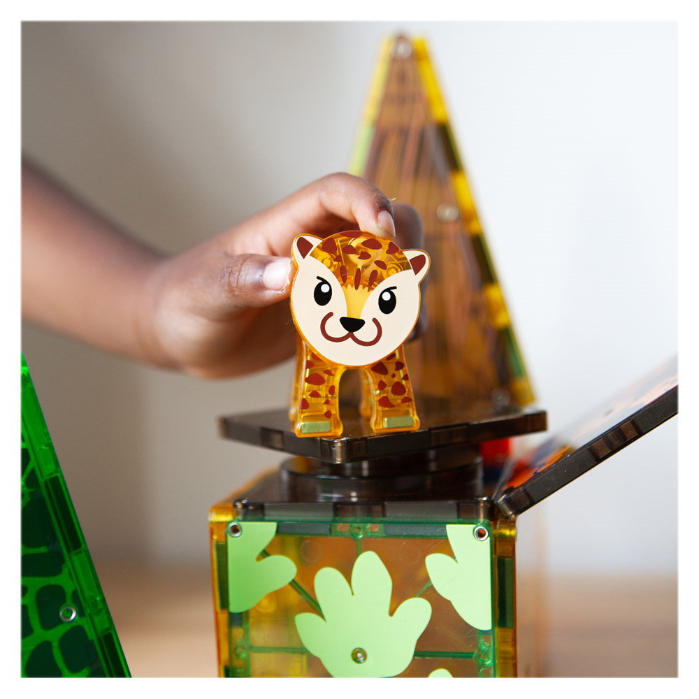 Jungle Animals, set magnetic, Magna-Tiles