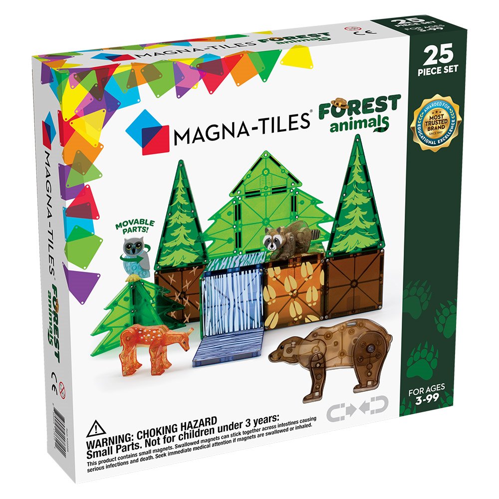 Forest Animals, set magnetic, Magna-Tiles