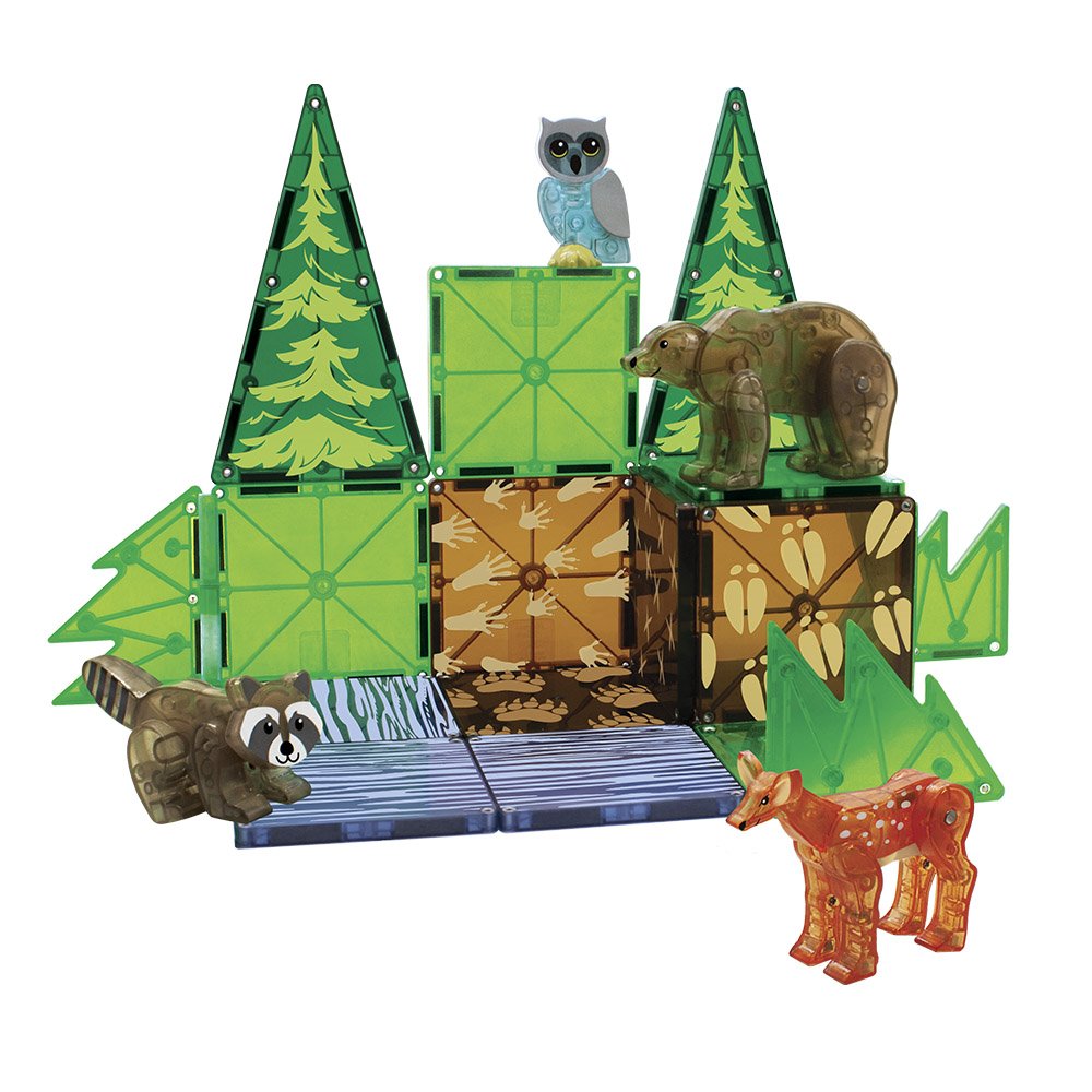 Forest Animals, set magnetic, Magna-Tiles