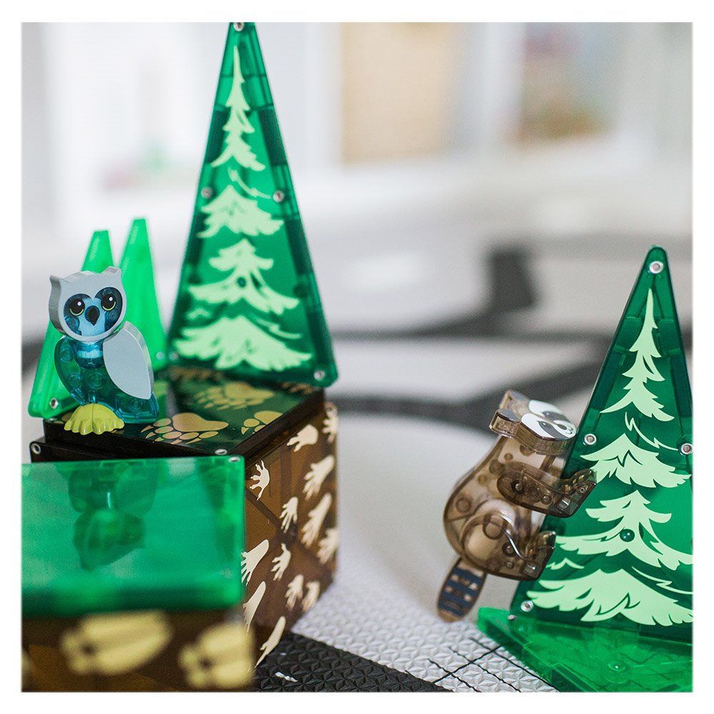 Forest Animals, set magnetic, Magna-Tiles