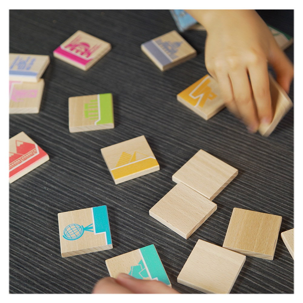 World Dominoes, joc de domino si memorie, Milaniwood