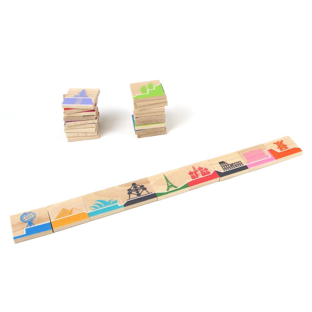 World Dominoes, joc de domino si memorie, Milaniwood