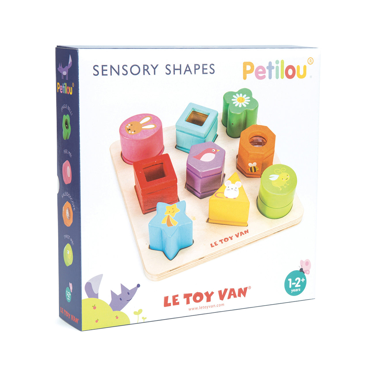 Forme senzoriale, din lemn, +12 luni, Le Toy Van