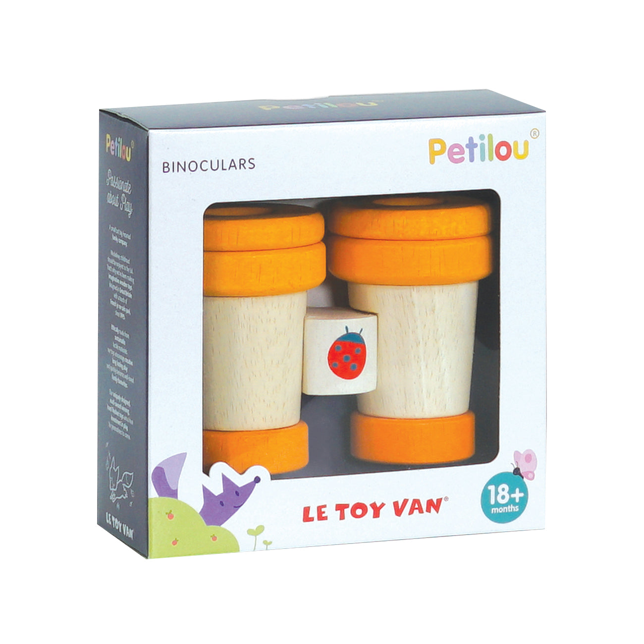 Binoclu, din lemn, +18 luni, Le Toy Van