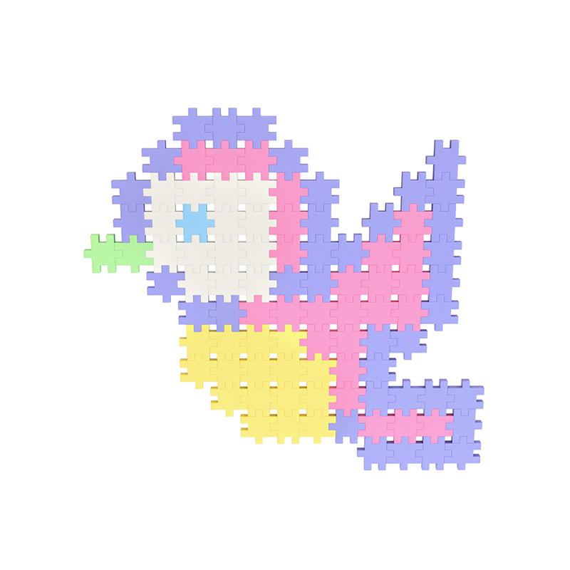 Set creativ de constructie, Minis Pastel 400 piese, Meli - Manute Creative