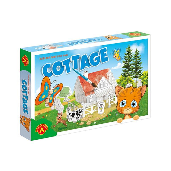 Joc creativ de asamblat si colorat Cusca pisicii, Alexander Games - Manute Creative