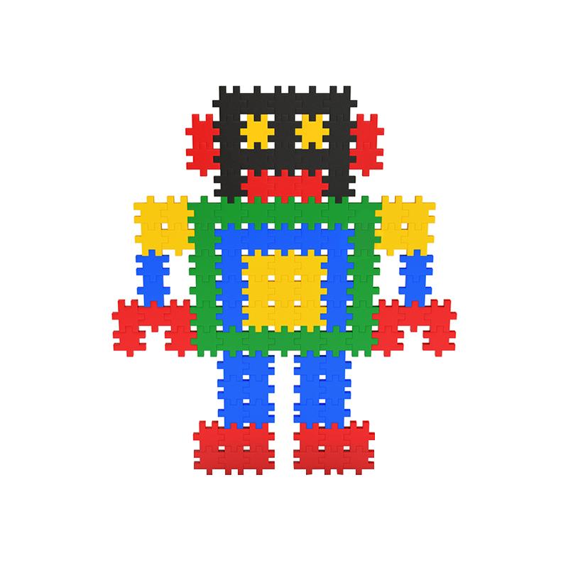 Set creativ de constructie, Minis 200 piese, Meli - Manute Creative