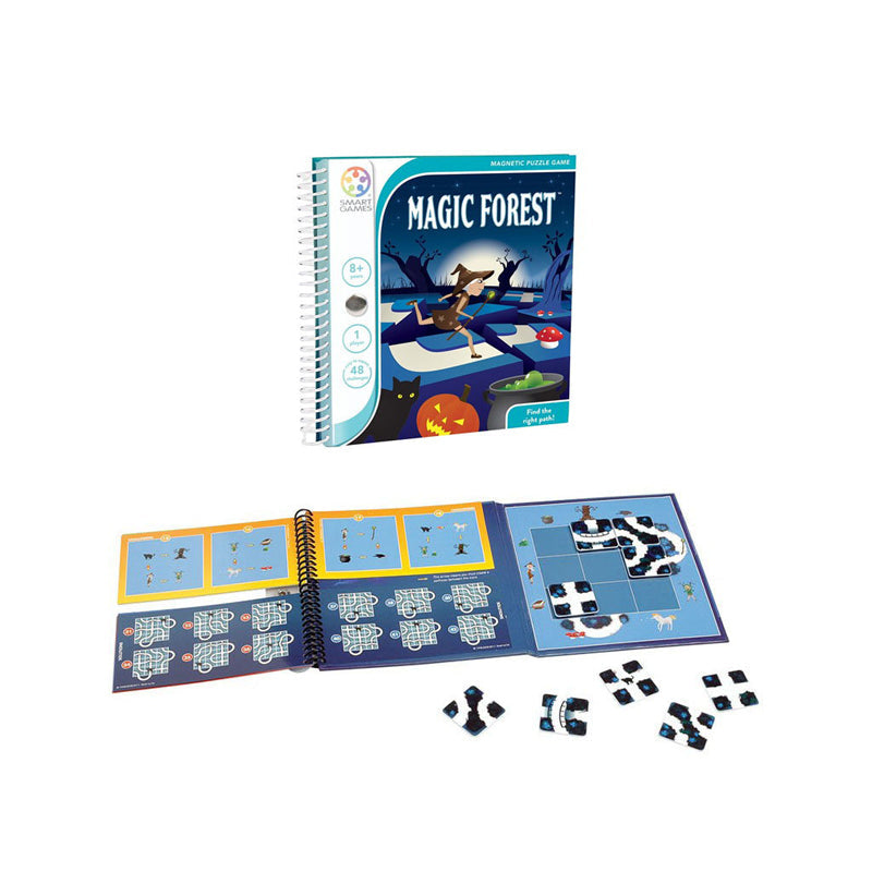 Joc educativ Puzzle magnetic Magic Forest, Smart Games