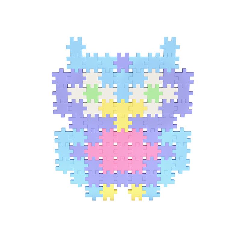 Set creativ de constructie, Minis Pastel 200 piese, Meli - Manute Creative