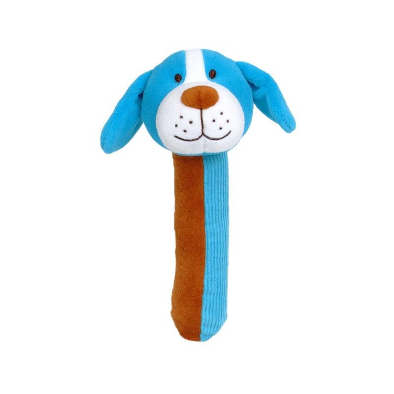 Jucarie plus bebe zornaitoare Squeakaboo Catel, 0 ani+, Fiesta - Manute Creative
