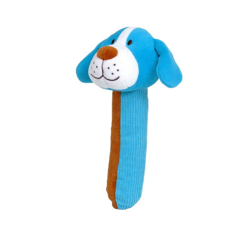 Jucarie plus bebe zornaitoare Squeakaboo Catel, 0 ani+, Fiesta - Manute Creative