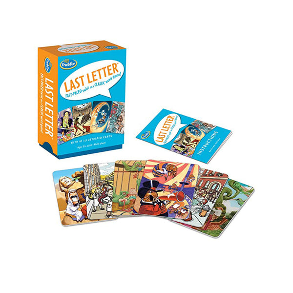 Joc clasic creativ de tip Last letter, Thinkfun