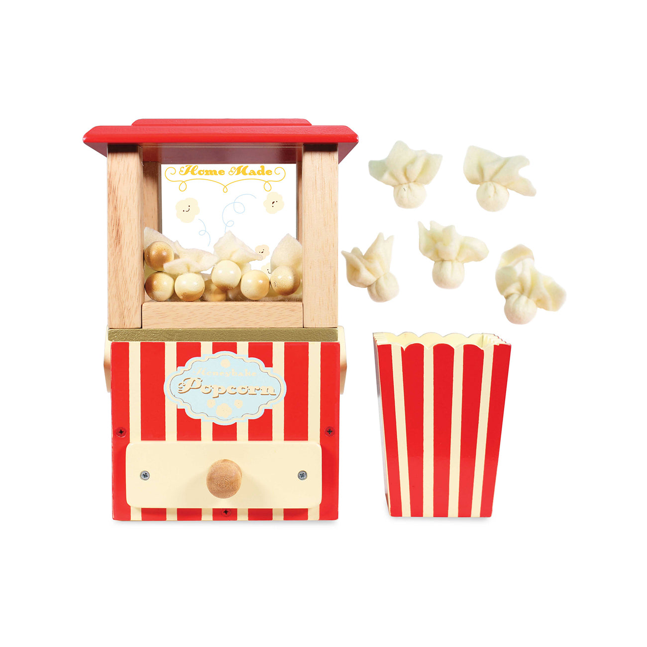 Masina de facut popcorn, din lemn, +3 ani, Le Toy Van