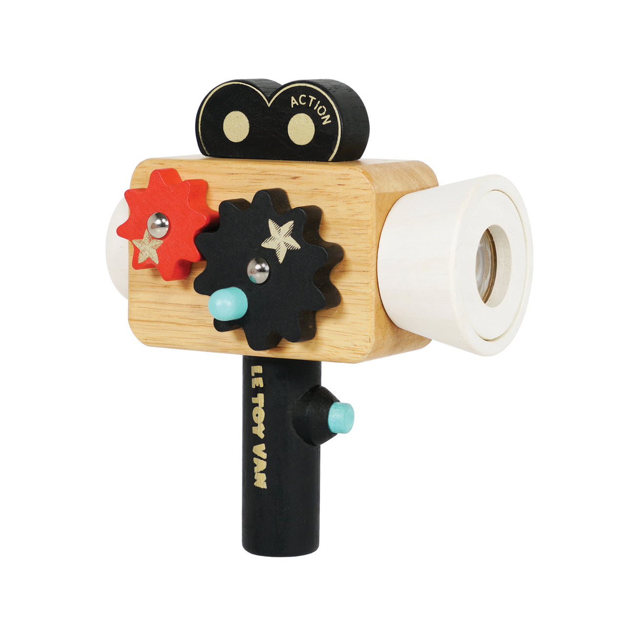 Camera de filmat, vintage, din lemn, +3 ani, Le Toy Van