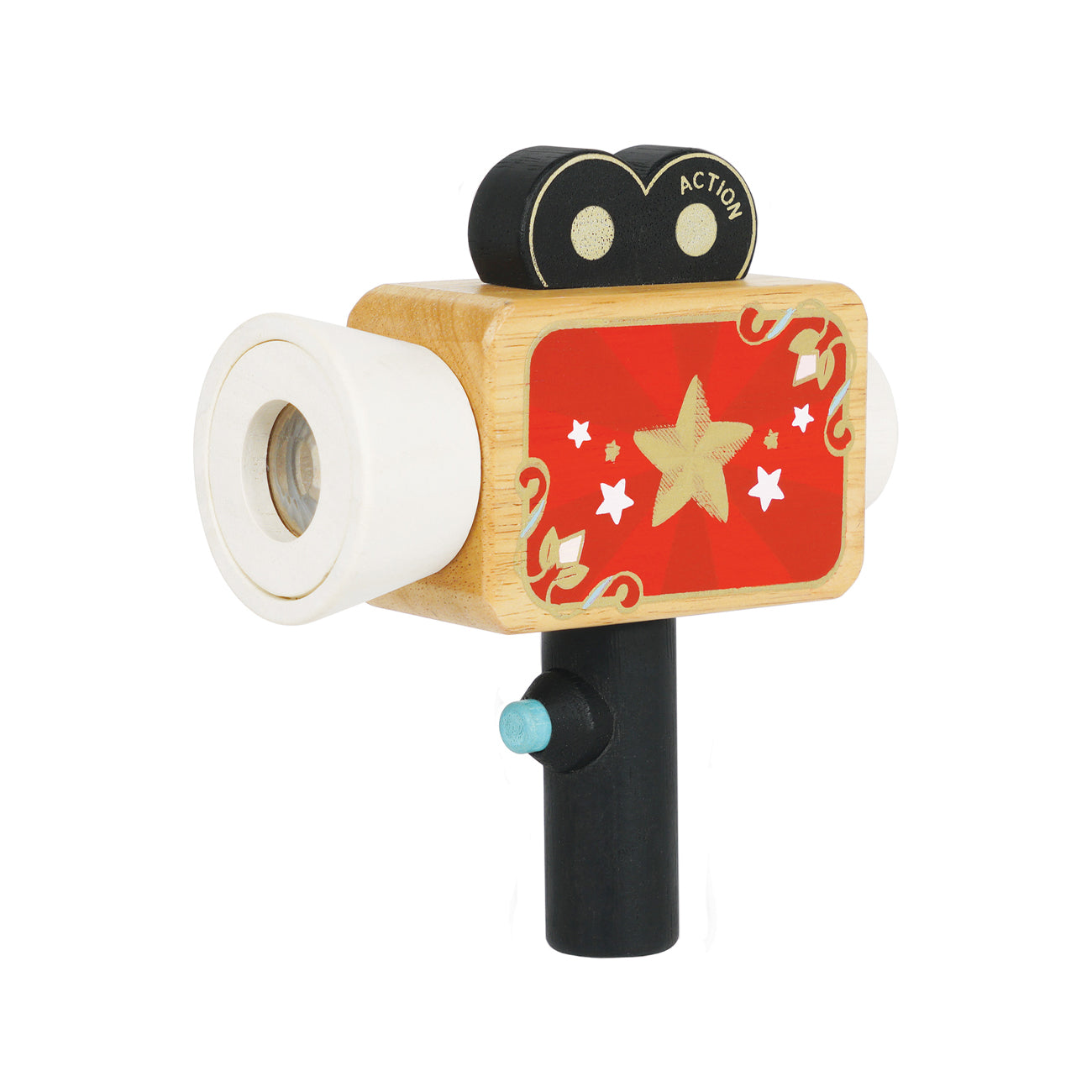 Camera de filmat, vintage, din lemn, +3 ani, Le Toy Van