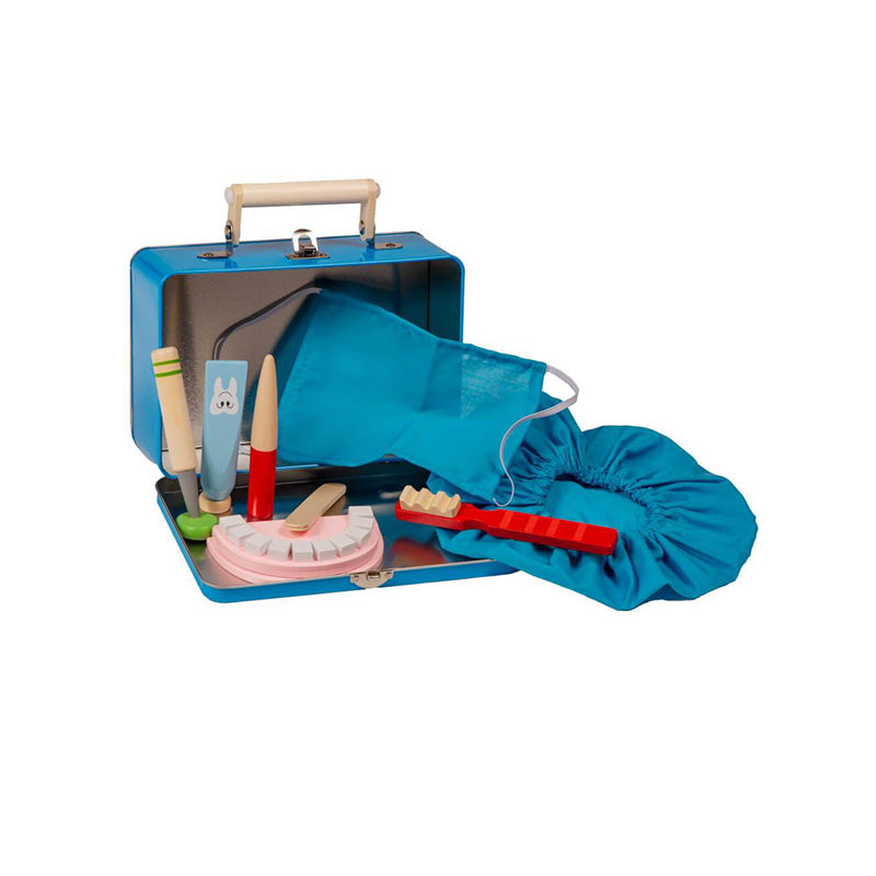 Set joaca De-a dentistul, in cutie metalica, MAMAMEMO