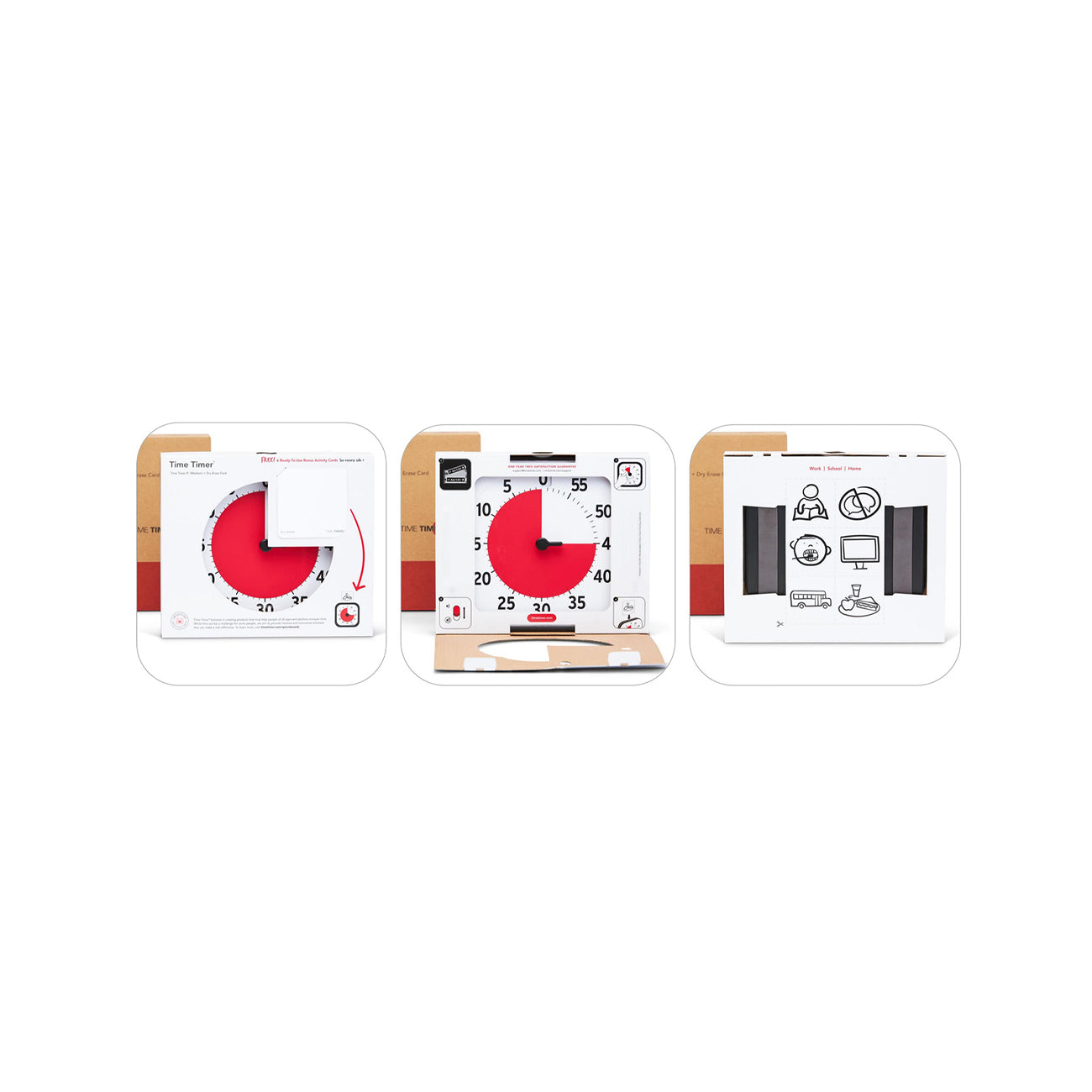 Ceas temporizator digital Time Timer Mediu, Versiune noua, Robo