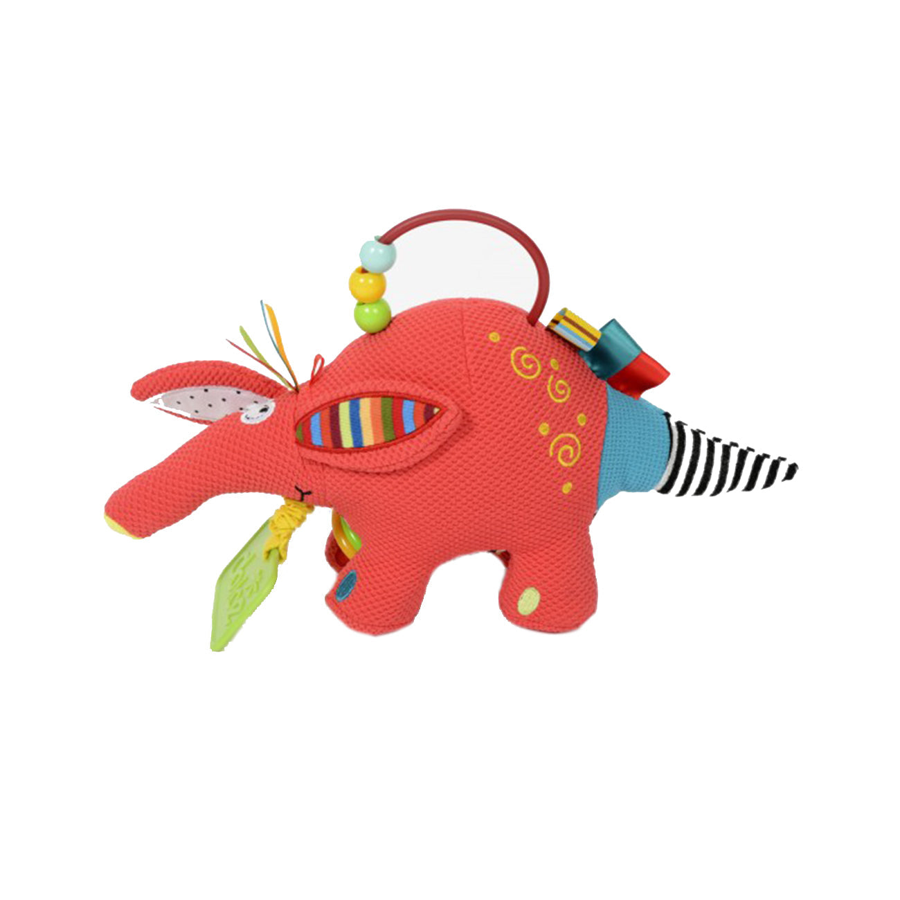 Jucarie plus senzoriala, Aardvark puiut, 27cm, +0 luni, Dolce