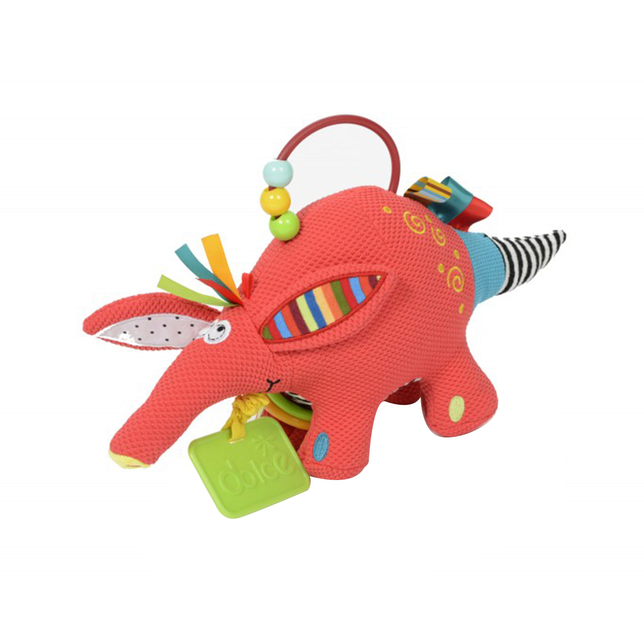 Jucarie plus senzoriala, Aardvark puiut, 27cm, +0 luni, Dolce