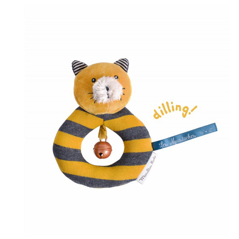 Jucarie de plus zornaitoare, motanul Lulu, 0 ani+, Moulin Roty