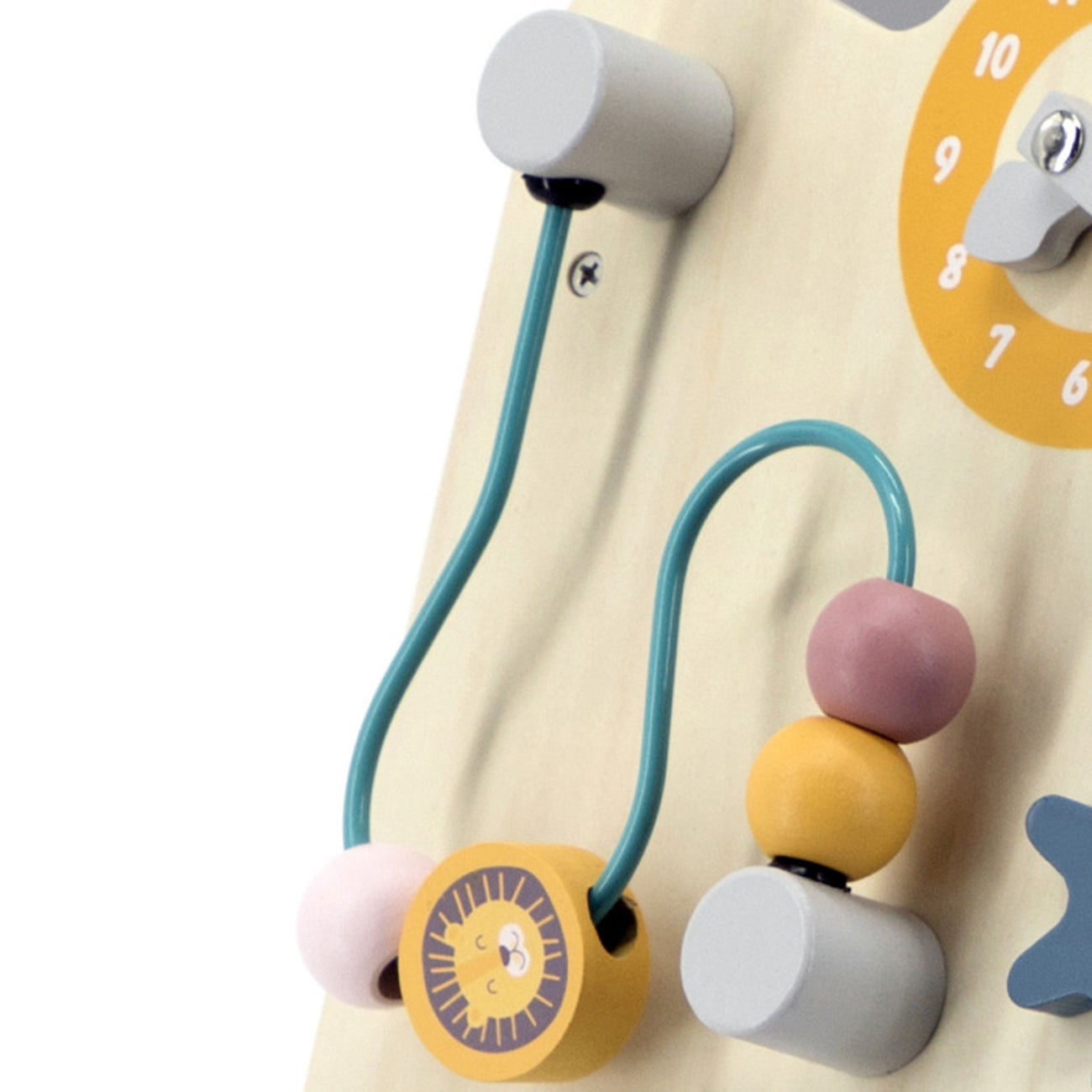 Antemergator din lemn cu activitati Montessori, +18 luni, PolarB, VIGA