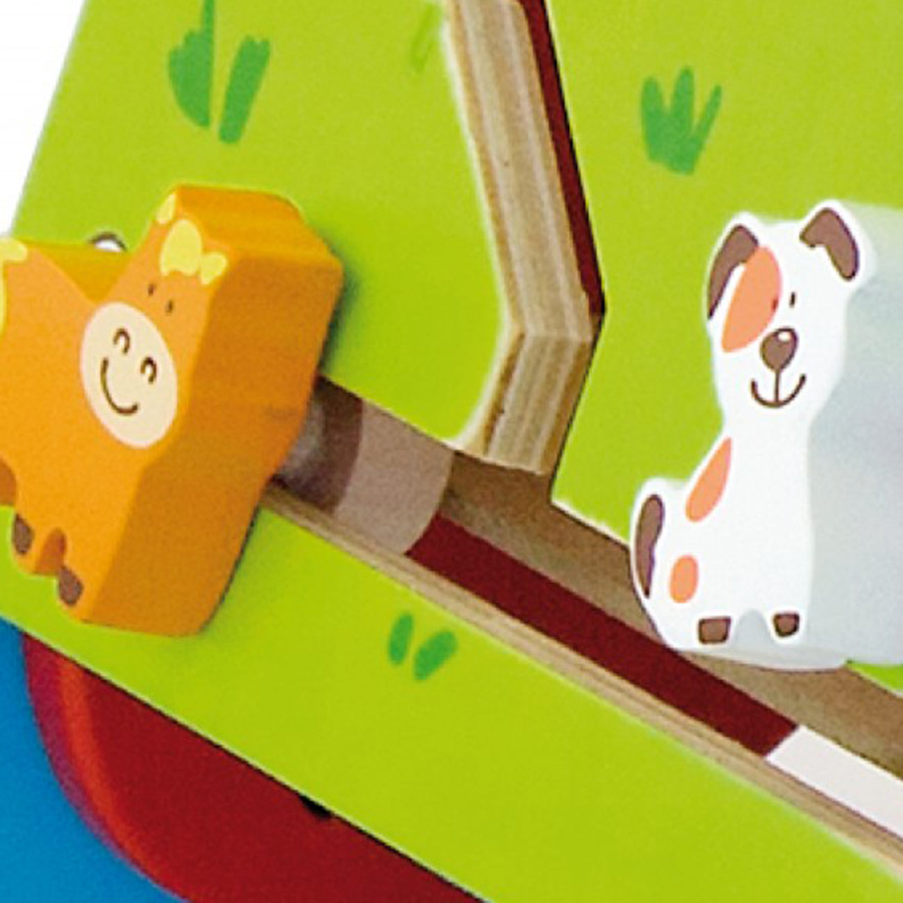 Antemergator din lemn cu activitati tip Montessori, +12 luni, VIGA