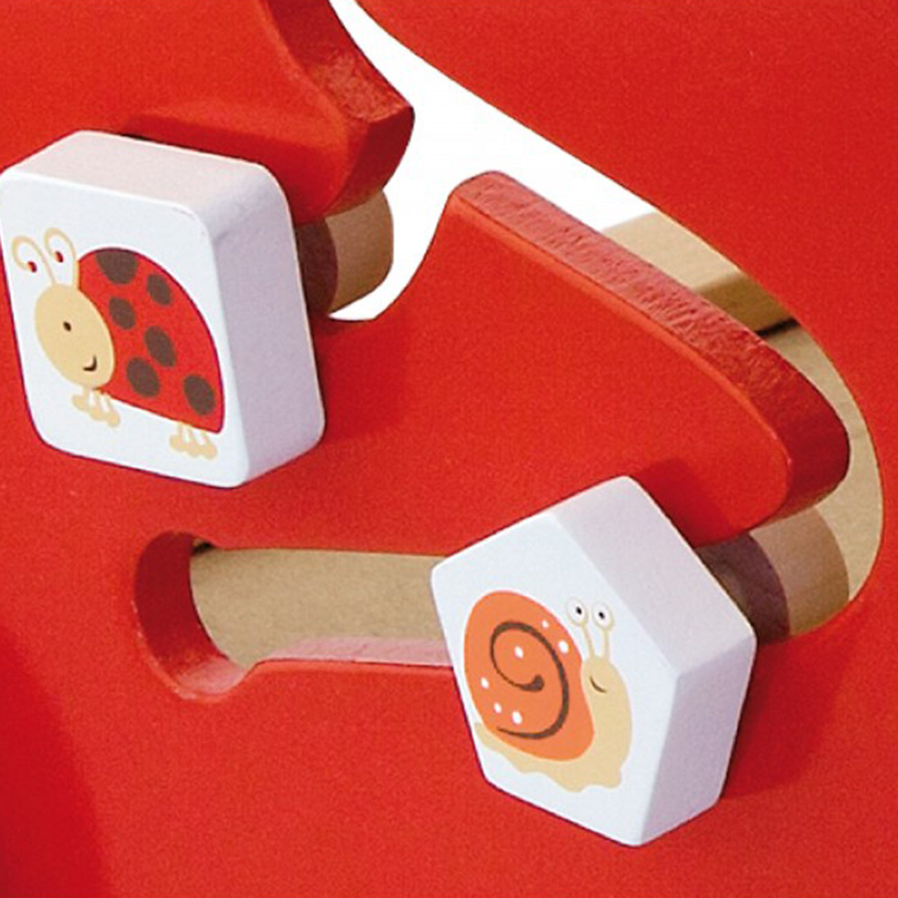 Antemergator din lemn cu activitati tip Montessori, +12 luni, VIGA