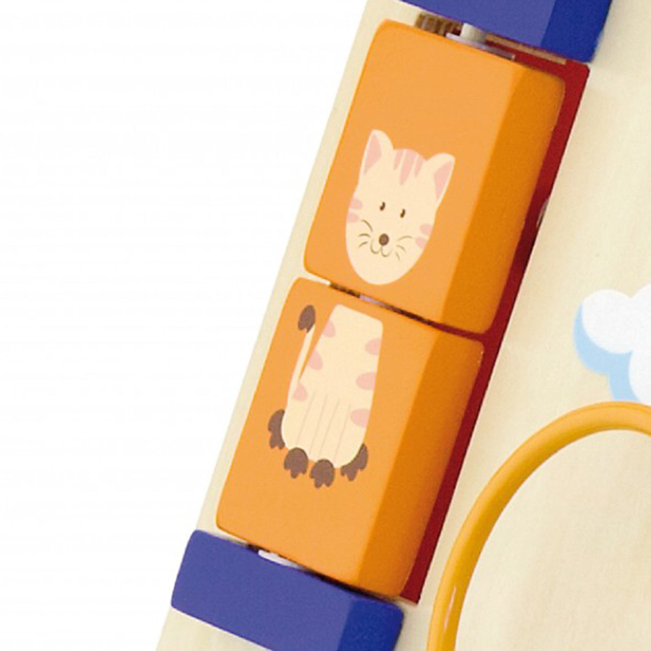 Antemergator din lemn cu activitati tip Montessori, +12 luni, VIGA