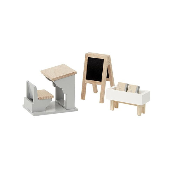 Mobilier casuta papusi din lemn, sala de clasa, +3 ani, byAstrup - Manute Creative