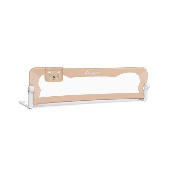 Bariera de siguranta pentru pat, Nukido, Bed Rail, 150 x 42 x 35 cm, Bej