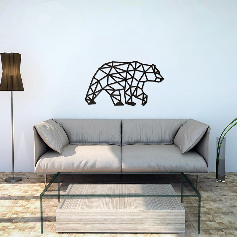 Puzzle 3D decorativ BEAR din lemn 167 piese @ EWA