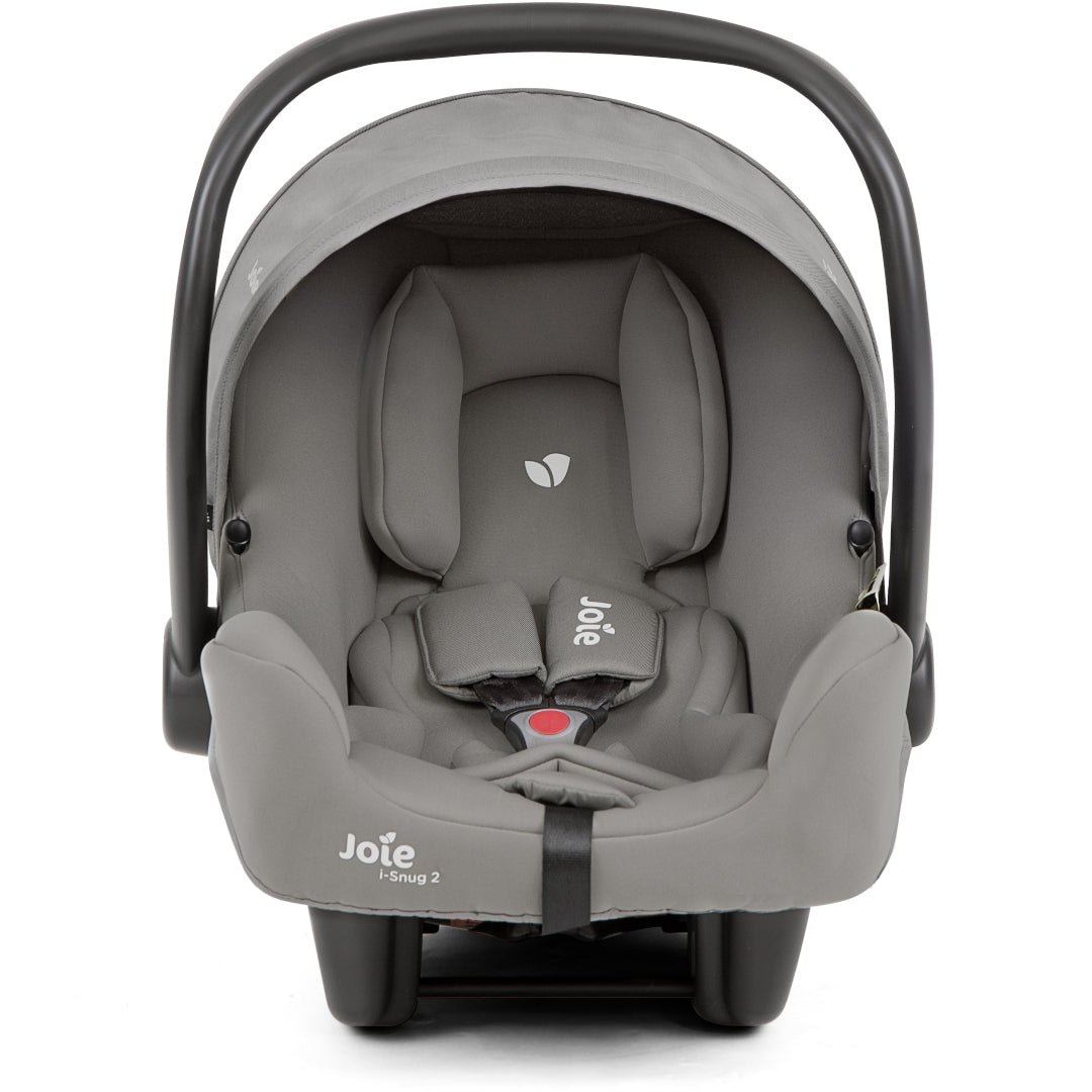 Scoica auto i-Snug 2 cu tetiera reglabila, 40-75 cm, Pebble, testata ADAC si certificata R129, Joie
