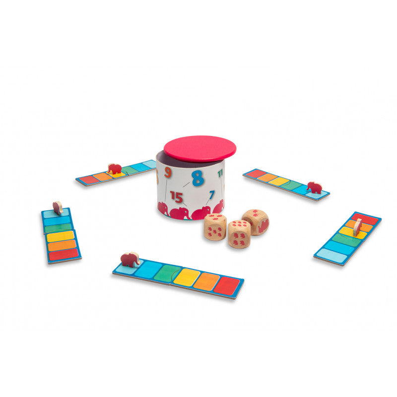 Joc de logica Cacealmaua elefantilor, +8ani, BS Toys
