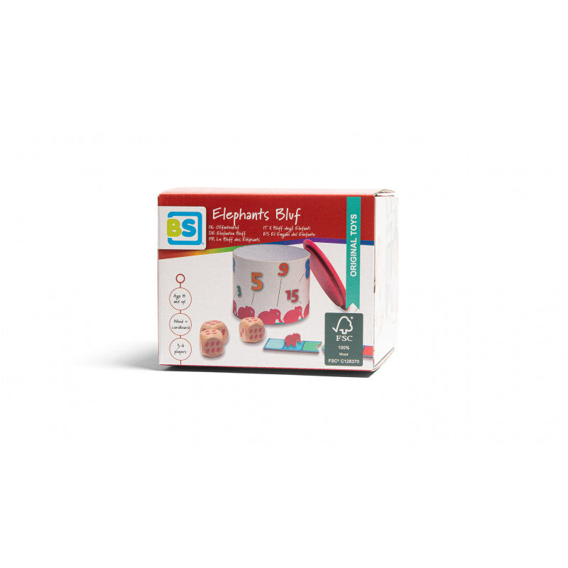 Joc de logica Cacealmaua elefantilor, +8ani, BS Toys