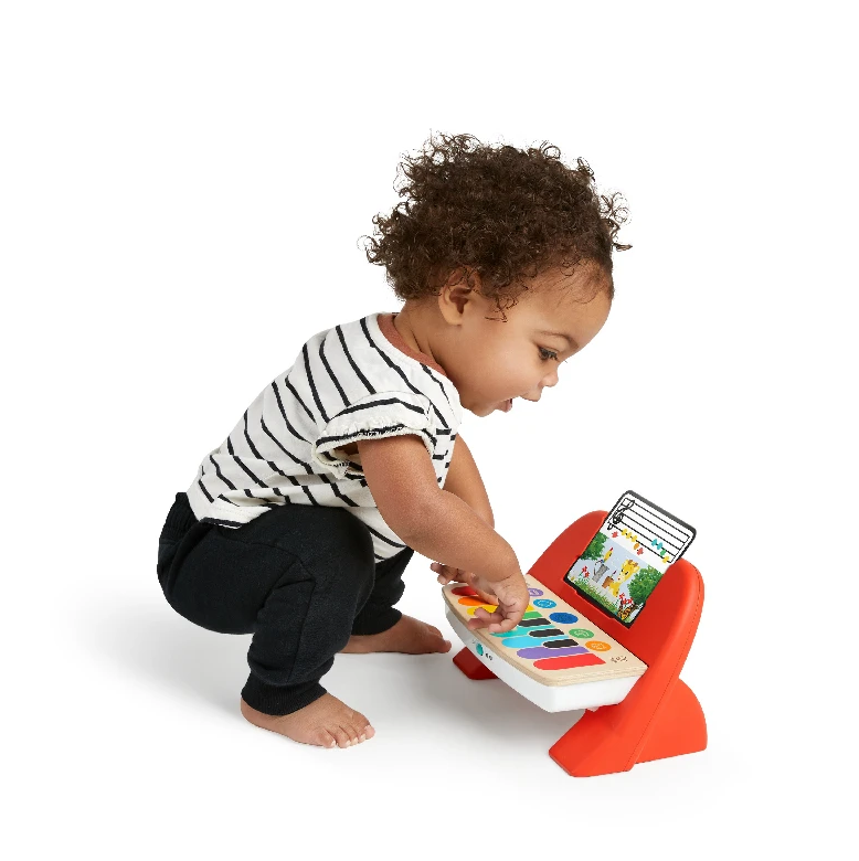 Jucarie Muzicala de Lemn Cal’s First Melodies Magic Touch Piano™, Baby Einstein