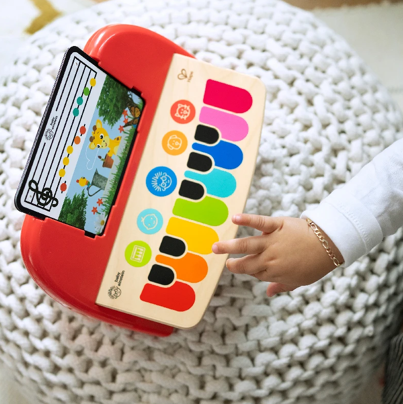 Jucarie Muzicala de Lemn Cal’s First Melodies Magic Touch Piano™, Baby Einstein